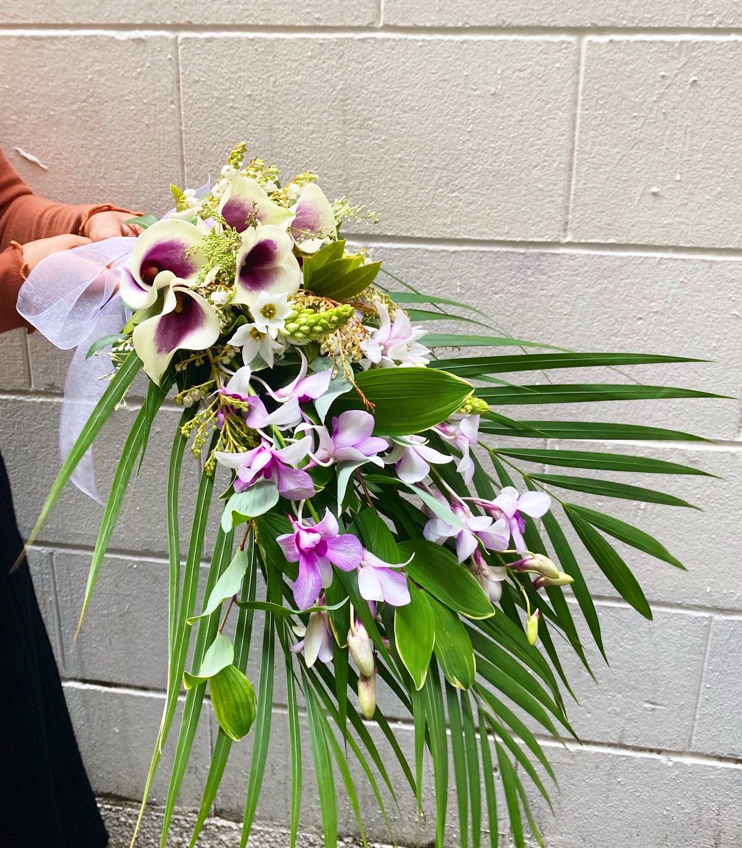 (W4) Tropical Wedding Bouquet