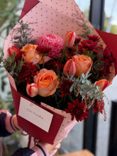 Mom’s Crimson Bouquet