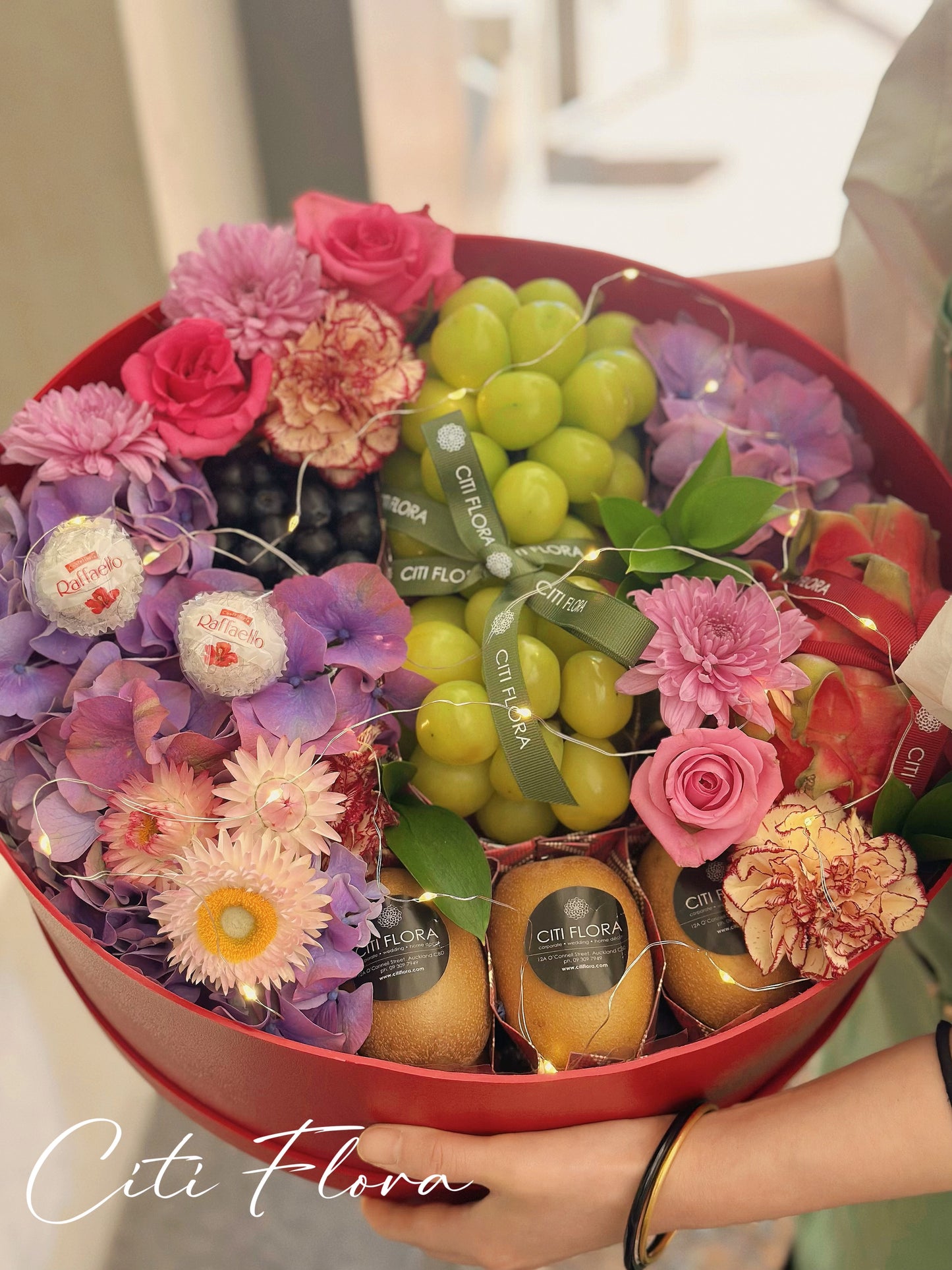 Floral Fruit Box